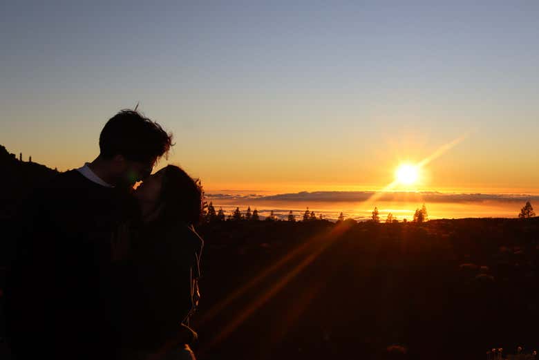 Momenti romantici sul Teide