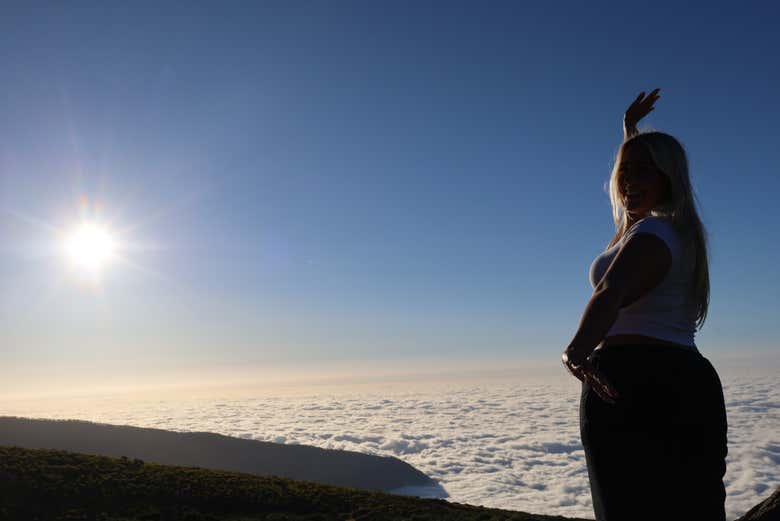 Rodeados de nubes