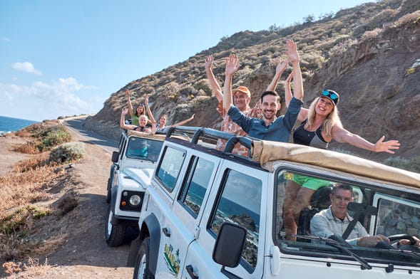 Jeep safari por Icod de los Vinos, Garachico e Masca
