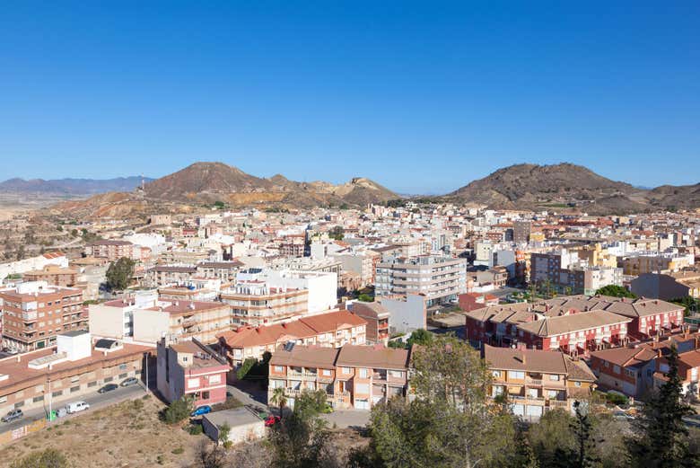 Vista panorâmica de Mazarrón