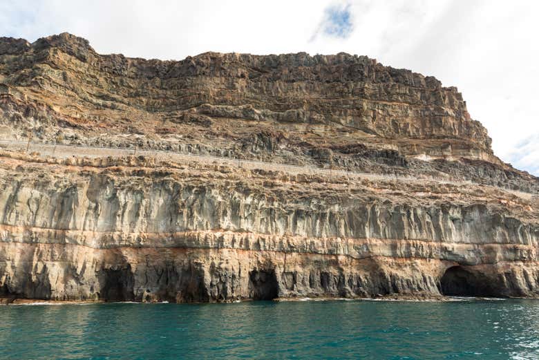 Falaises au sud de la Grande Canarie