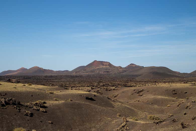 Panoramica del Parco Nazionale di Timanfaya