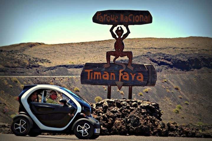 Esploreremo Timanfaya in auto elettrica