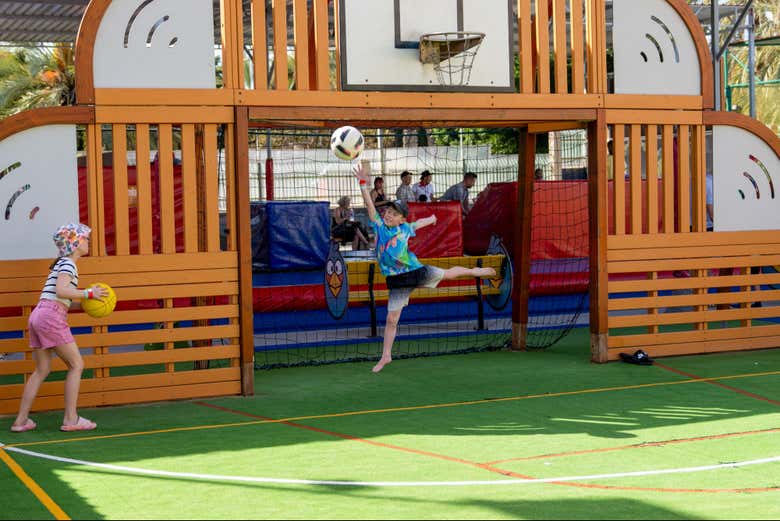 Los niños podrán jugar a diferentes deportes