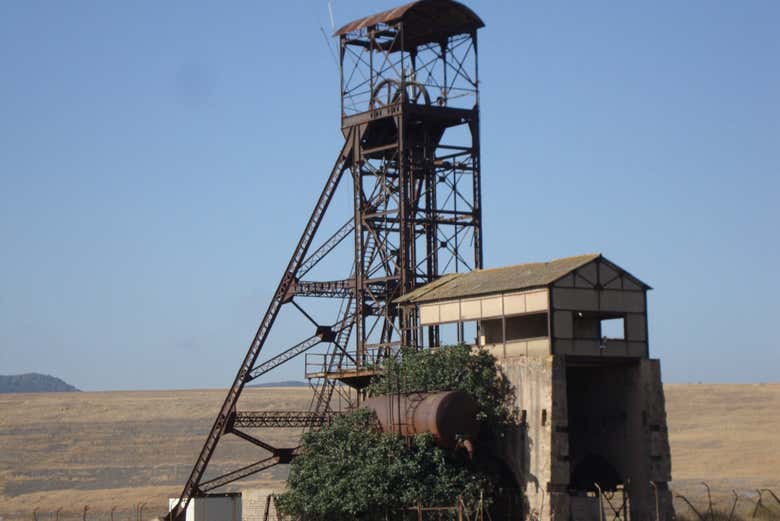 El Pozo Elorza Castillete, una de las paradas de la ruta minera