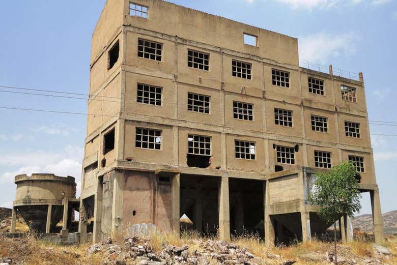 Antiguo lavadero de carbón en Puertollano