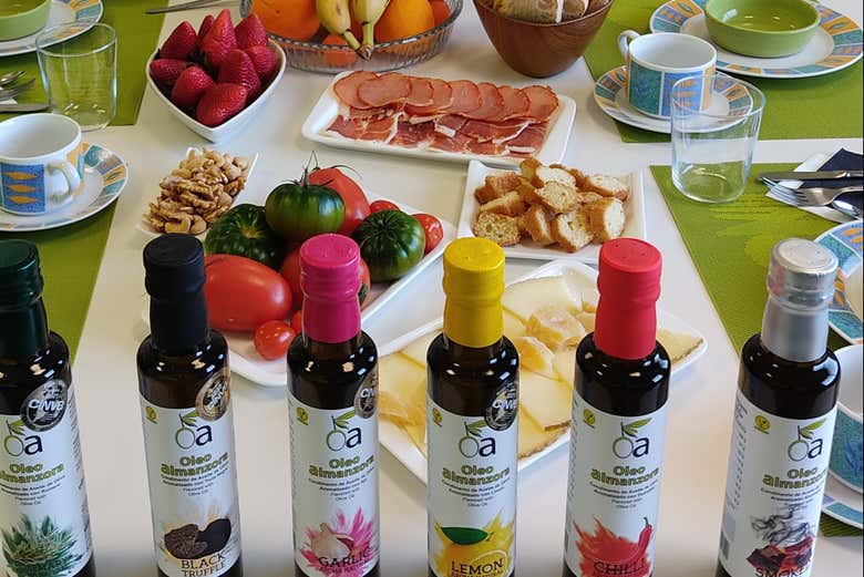 Diferentes tipos de aceites para el desayuno