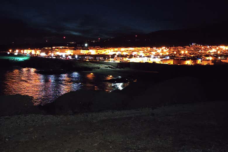 Punta de Abona di sera