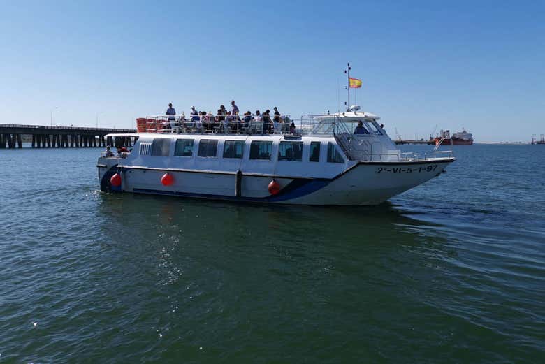 Barco do passeio