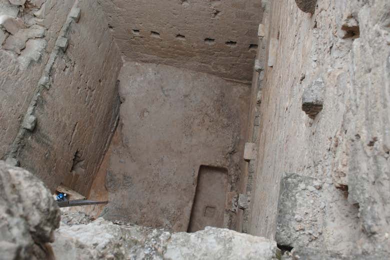 Interior del castillo