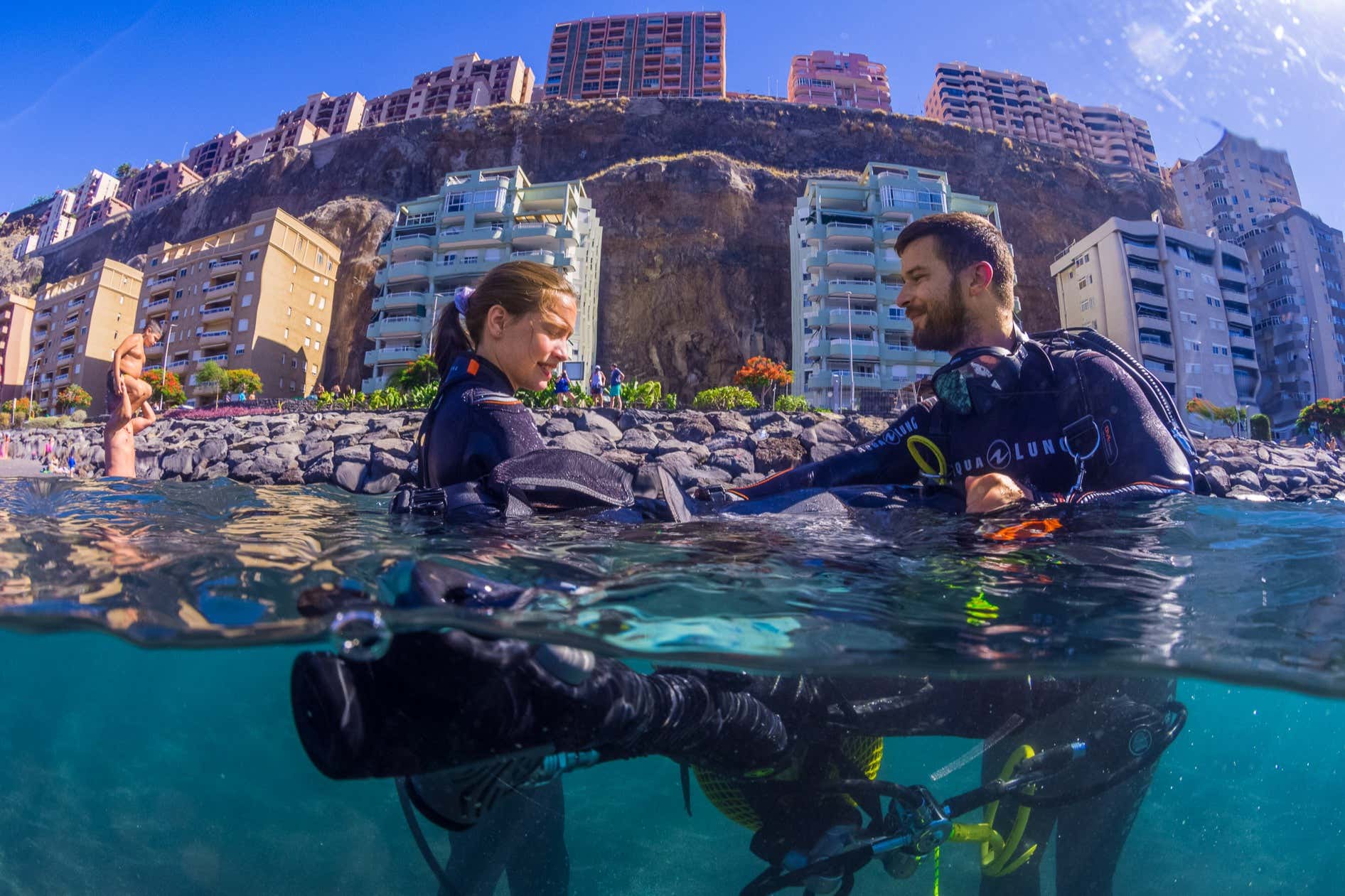 Bautismo de buceo en Radazul