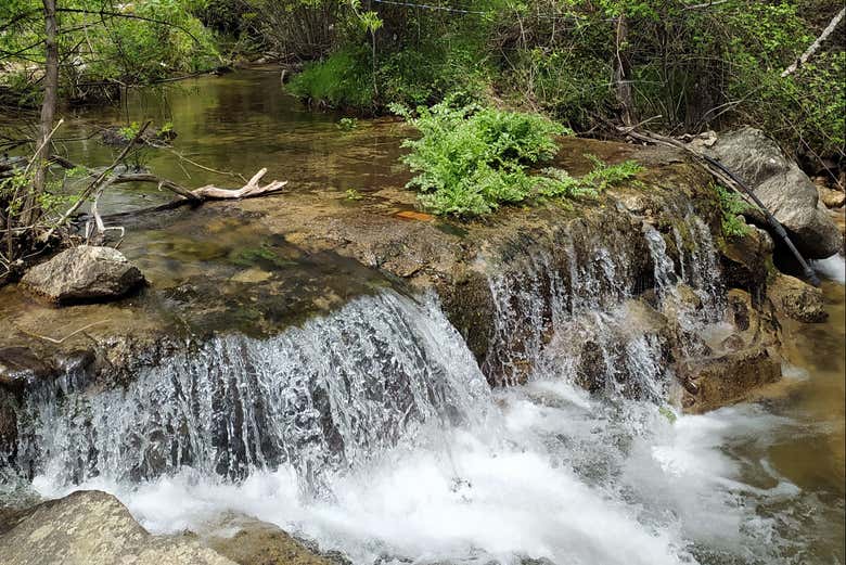 Divisando los riachuelos de Rascafría