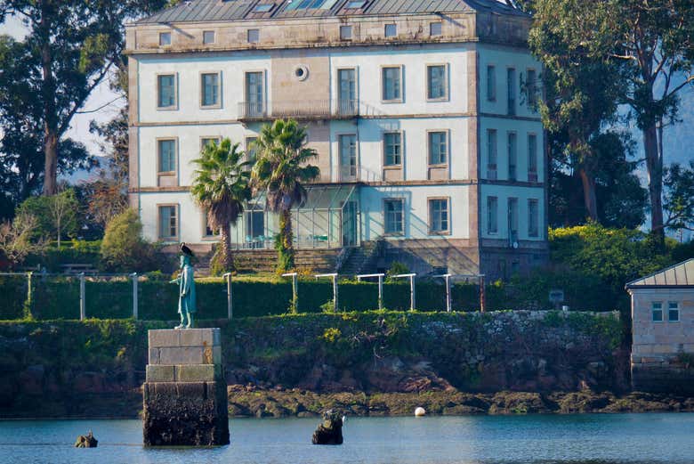 Edifício da ilha de San Simón