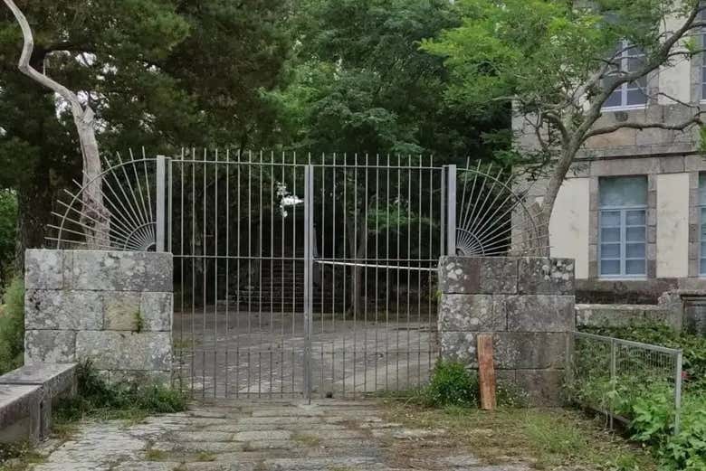 Entrada da ilha de San Simón