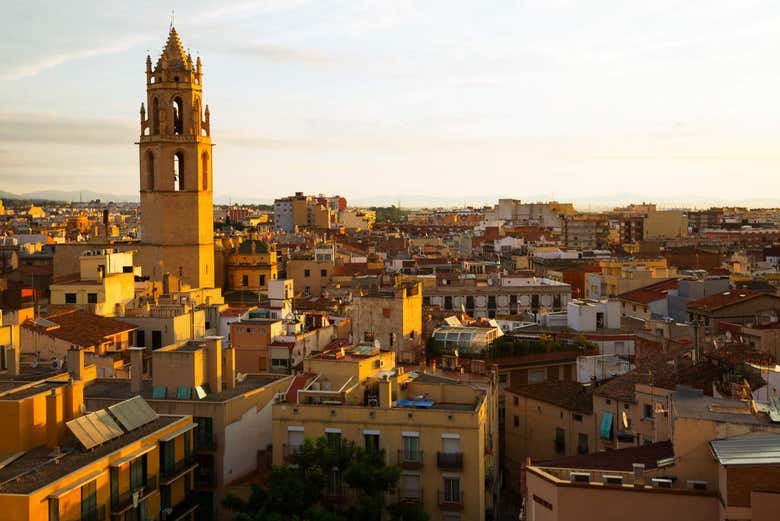 Panoramic view of Reus