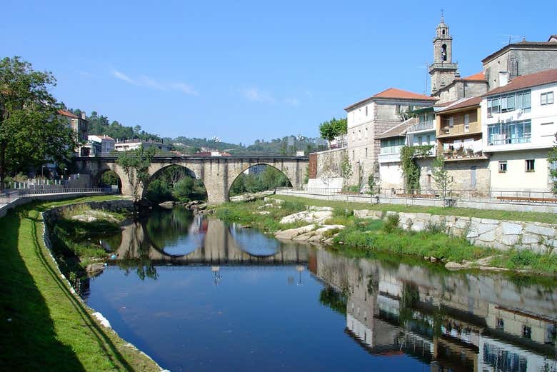 Rivière Avia passant par Ribadavia