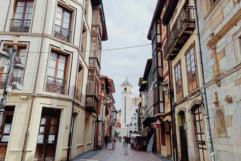 Paseando por las calles de Ribadesella