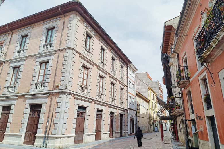 Recorriendo las calles de Ribadesella