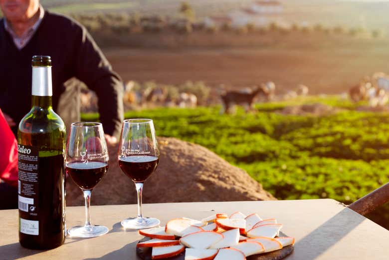 Cata de vino y queso