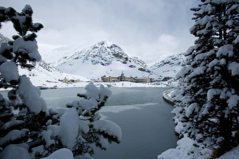 Paysage enneigé