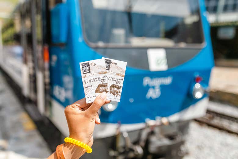Billets pour le train à crémaillère