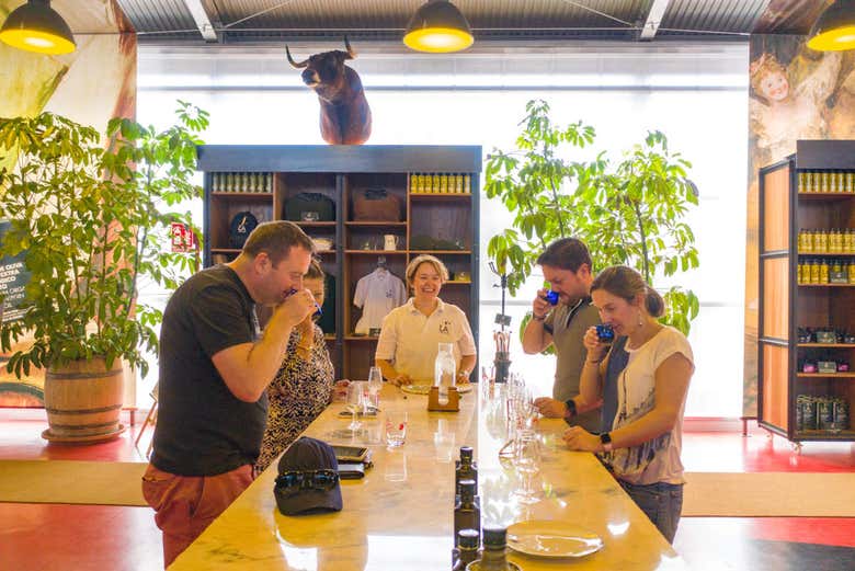 Degustação de azeite