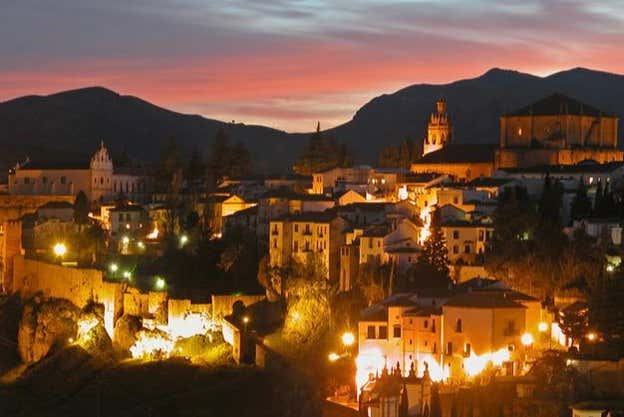 Desfrutando do free tour por Ronda