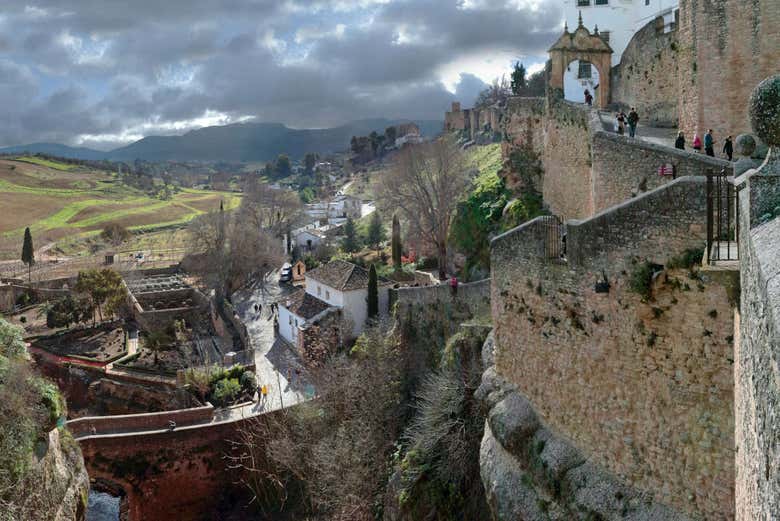 Paseando por las murallas de San Miguel