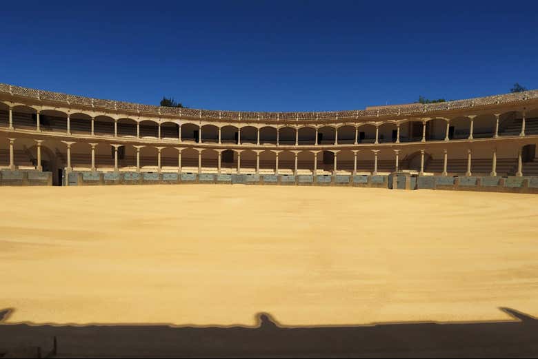 L'impressionnante arène de Ronda