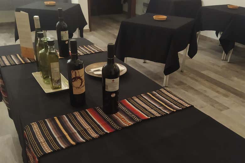 Catando vino en Ronda