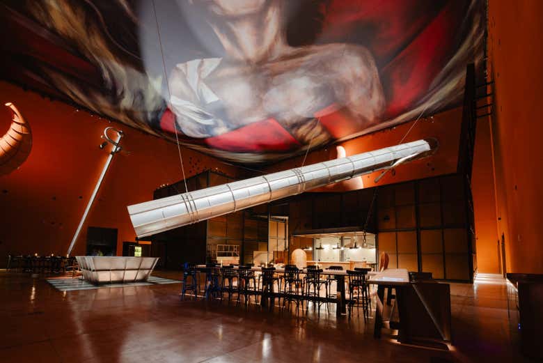 La sala del ristorante