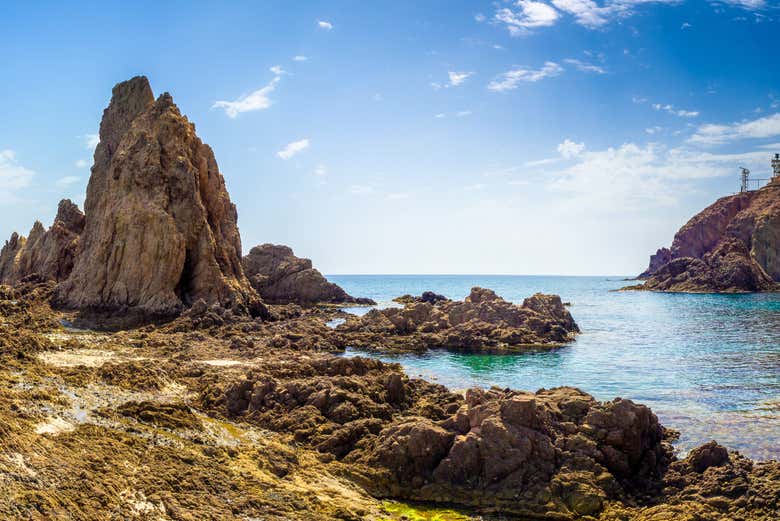 Arrecife de las Sirenas, en el Cabo de Gata