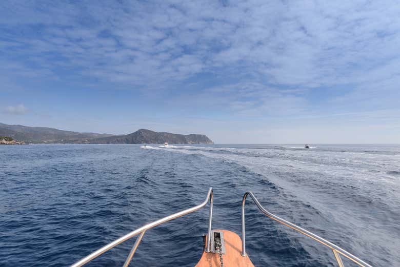 Navegando pelo cabo de Creus