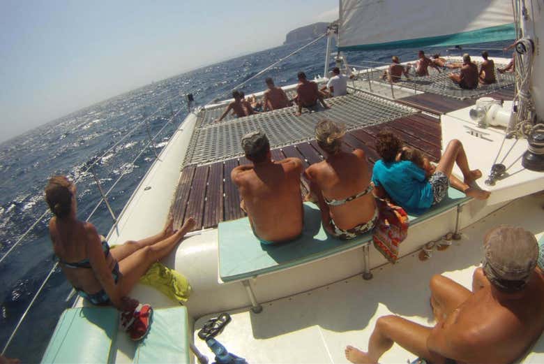 Navegando a bordo del velero