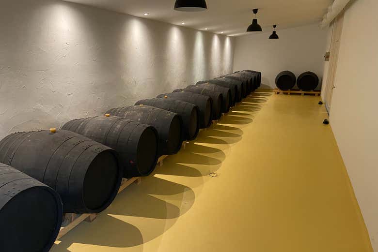 Fûts de vin