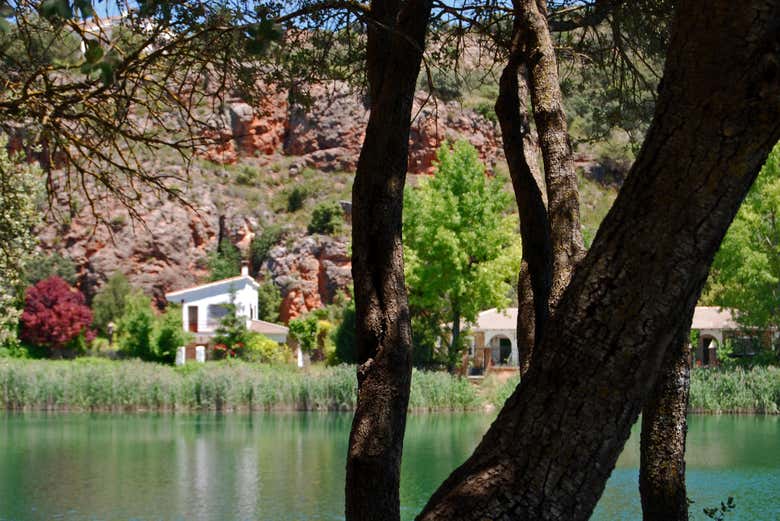 Casas nas Lagoas de Ruidera