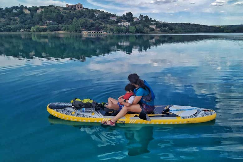 Tour de paddle surf