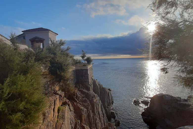 Vista de la costa de S'Agaró