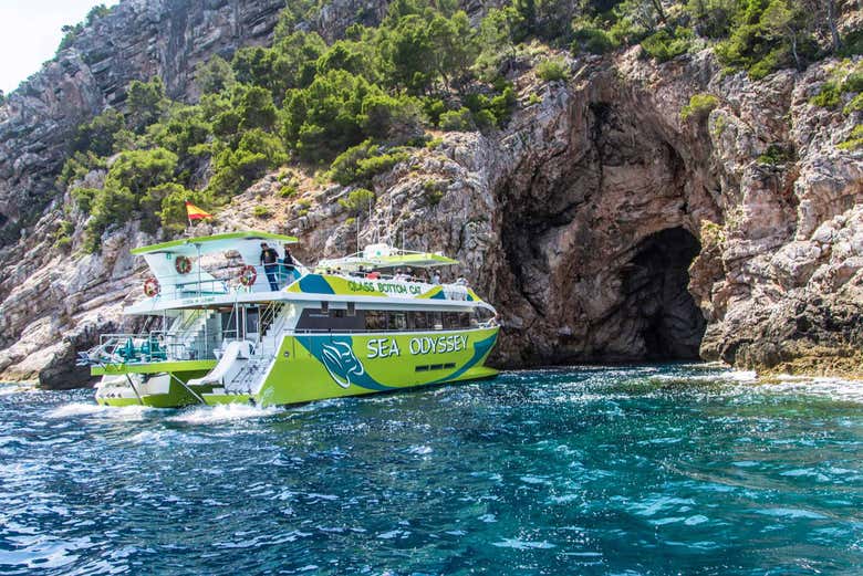Arco naturale della costa est di Maiorca