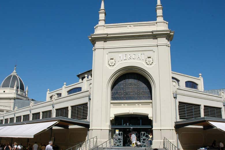 Fachada del mercado de Sabadell