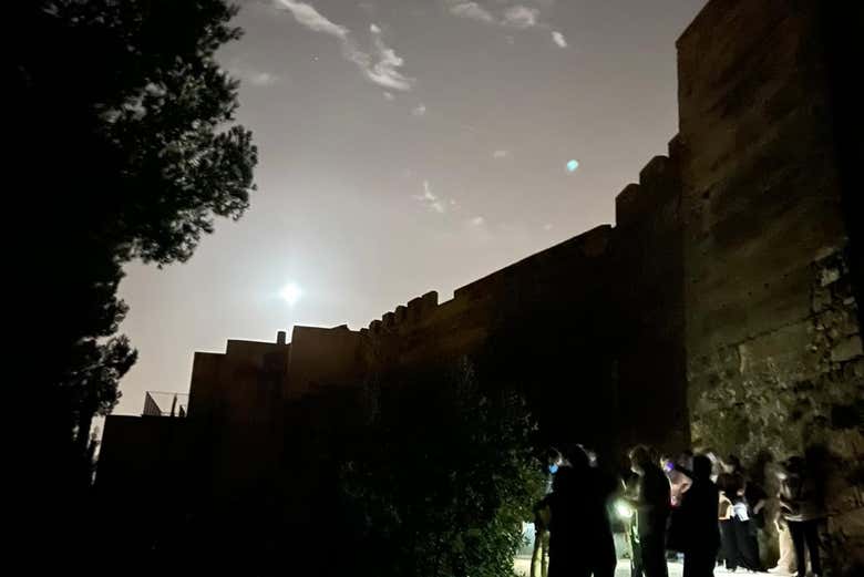Anochece sobre la Judería de Sagunto