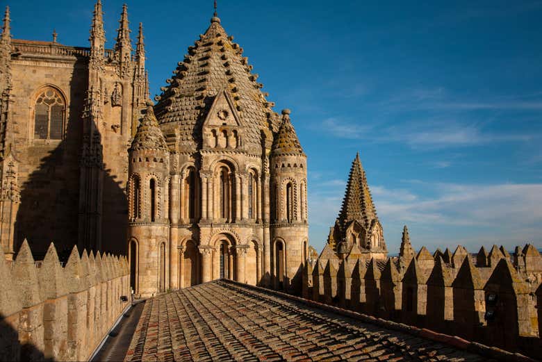 Torre del Gallo, el cimborrio de la catedral Vieja de Salamanca