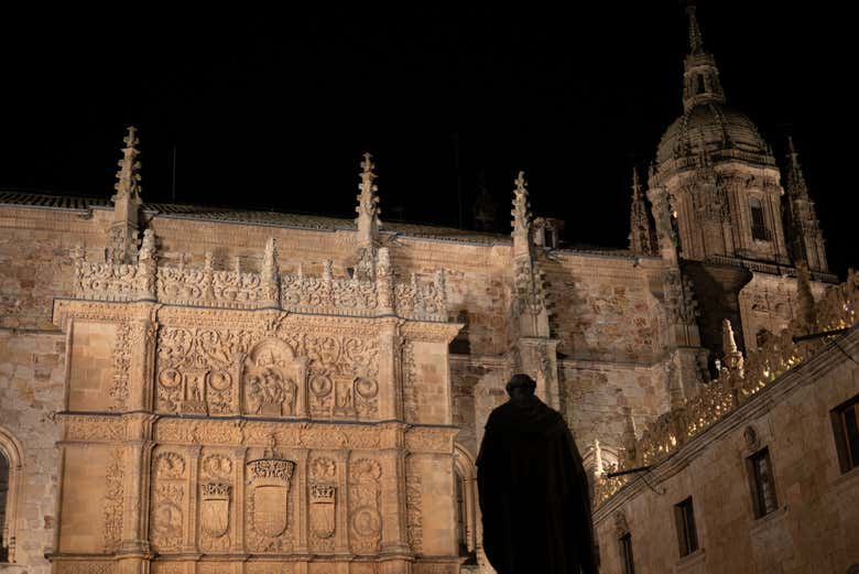 Fachada plateresca de la Universidad de Salamanca