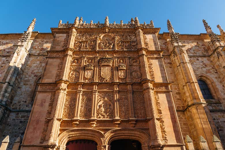 Fachada de la Universidad de Salamanca