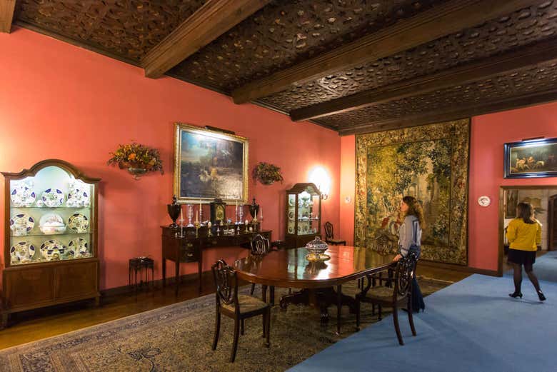 Salle à manger du palais