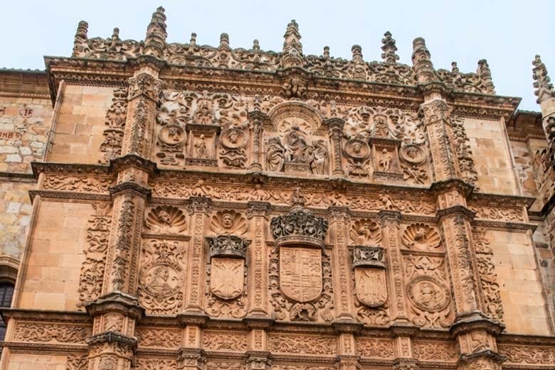 Fachada de la Universidad de Salamanca