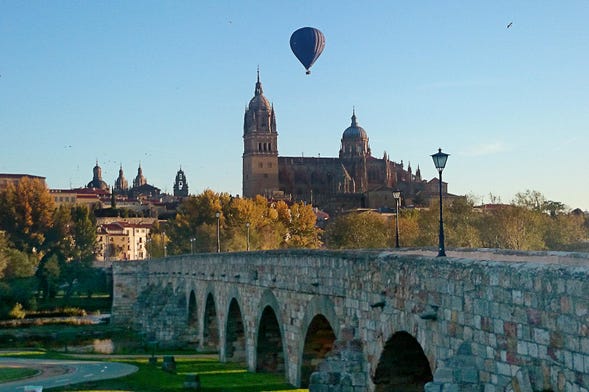 Passeio de balão por Salamanca