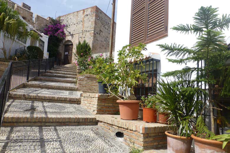 Rue du centre de Salobreña