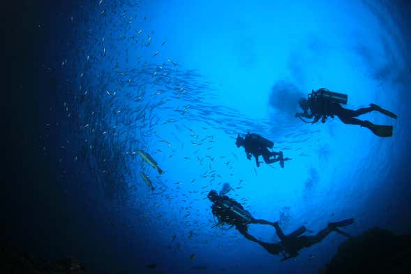 Bautismo de buceo en Salou