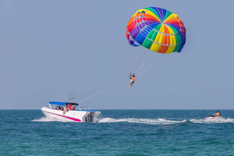 Parasailing em Salou